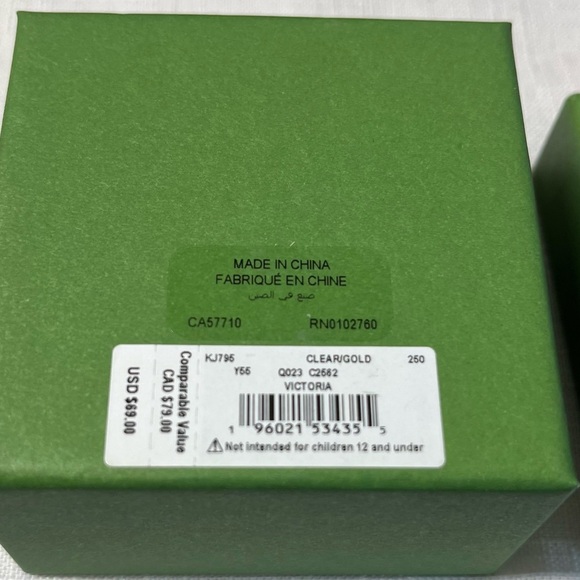 Kate Spade Gold and White Necklace with Dainty Pendant. New. - Picture 3 of 6